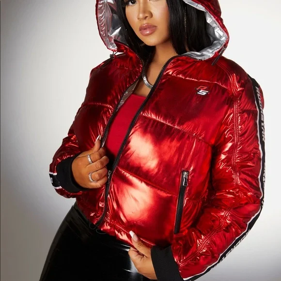 Jackets Coats 221 Rockstar Original Womens Crop Bubble Coatnwt Poshmark